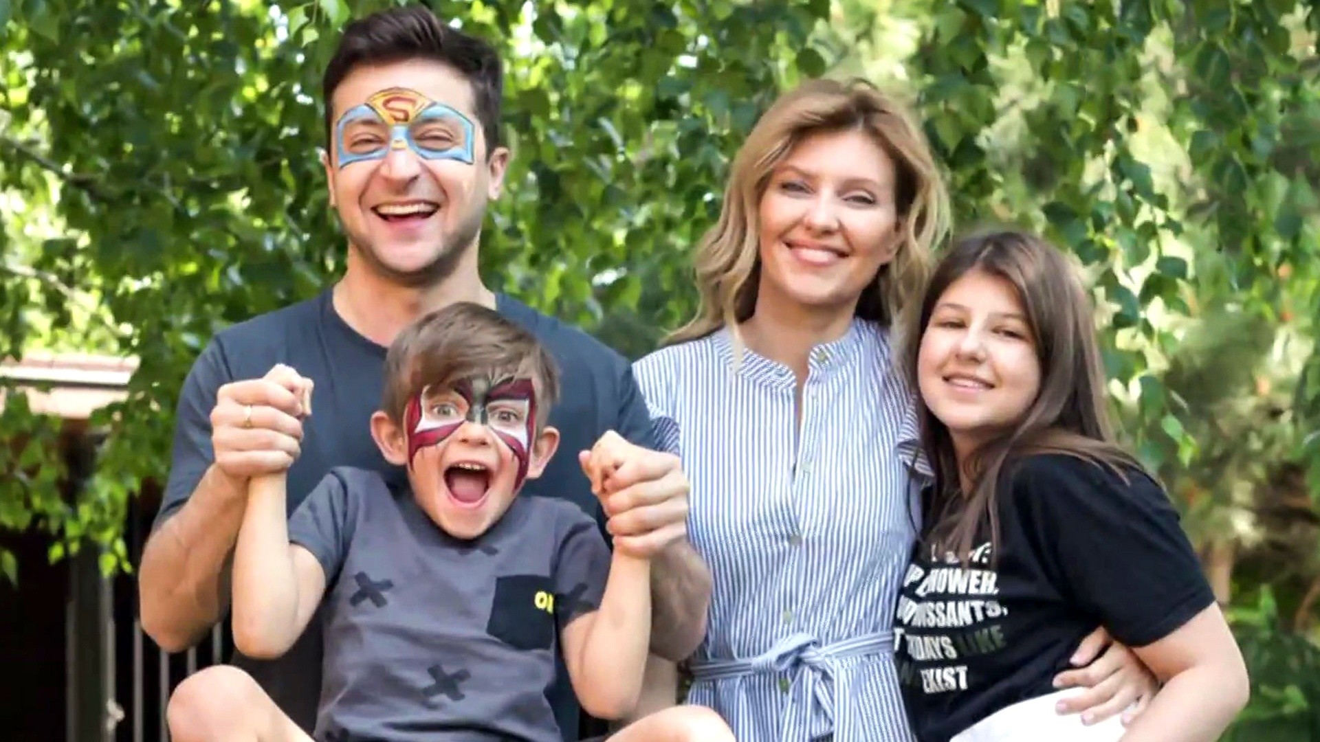 عکس خانوادگی ولودیمیر زلنسکی