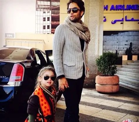عکس بنیامین بهداری و دخترش