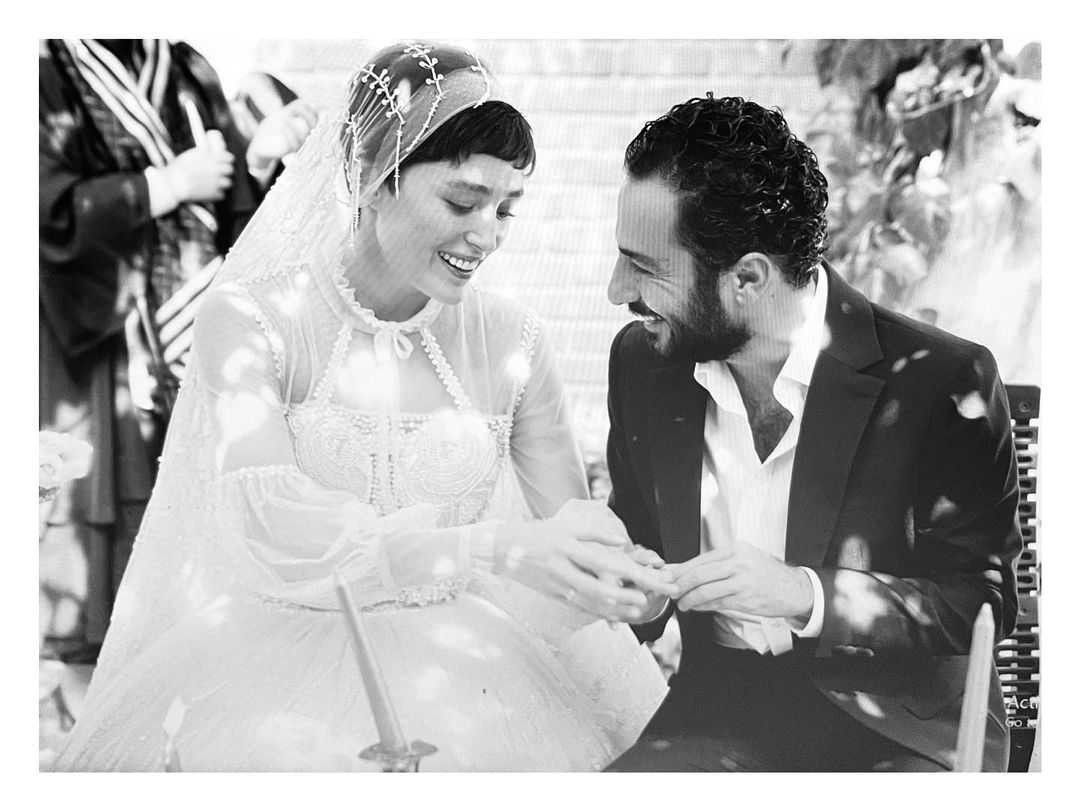 عکس فرشته حسینی عروسی