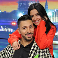 عکس کامیار و همسرش