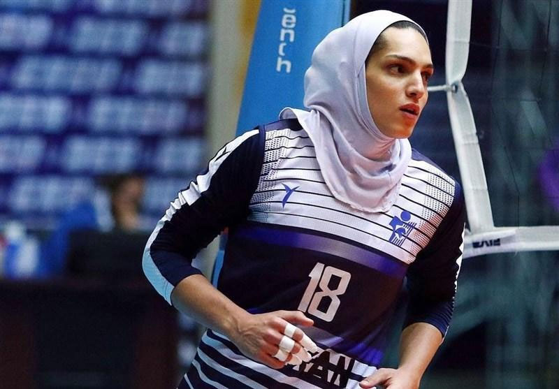 مائده برهانی والیبالیست