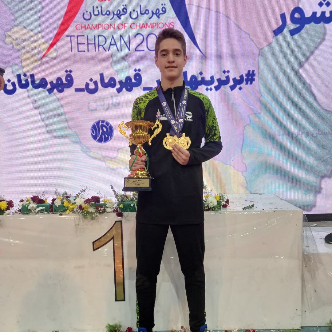 زندگی ورزشی امیرعلی حضرتی