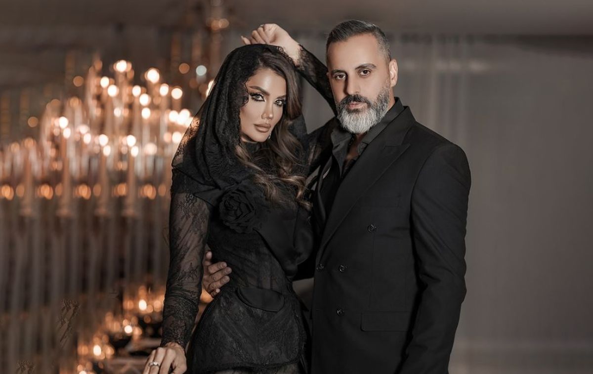 عکس صبا تاجیک و شوهرش