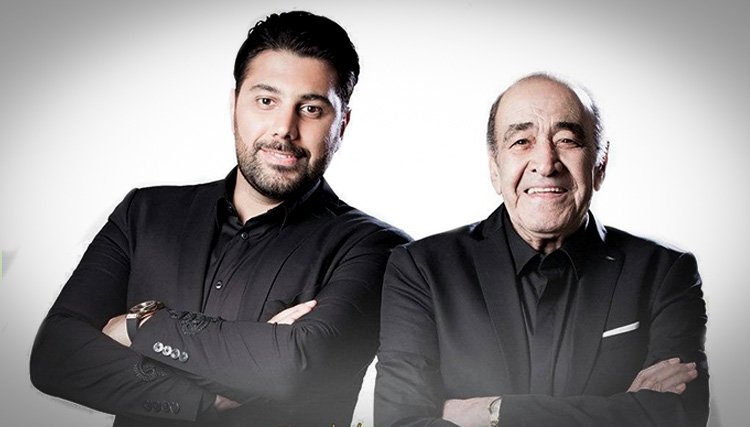 عکس فرزندان ایرج خواجه امیری