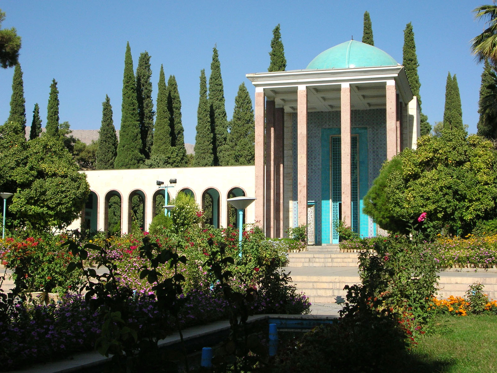عکس مقبره سعدی شیرازی
