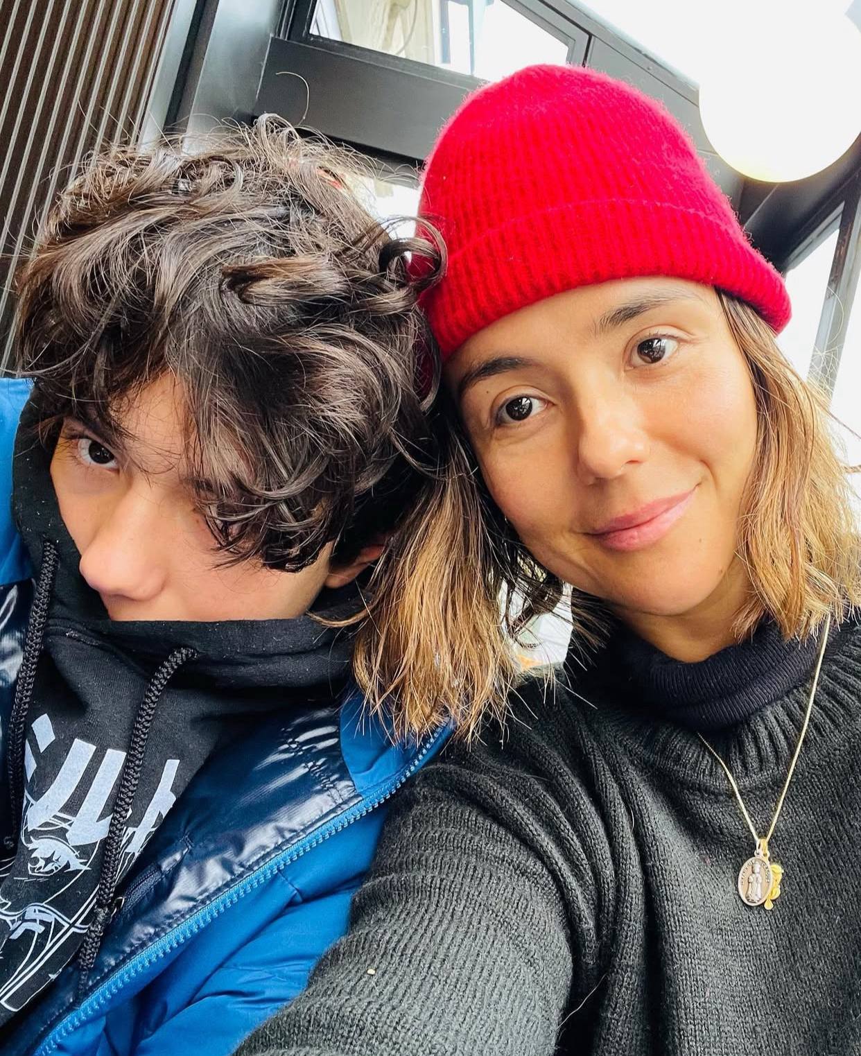 عکس کاتالینا ساندینو و پسرش عکس کاتالینا ساندینو و پسرش