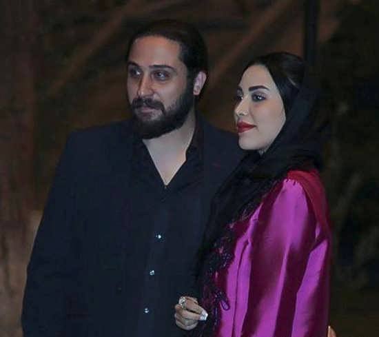 عکس روزبه بمانی و همسرش