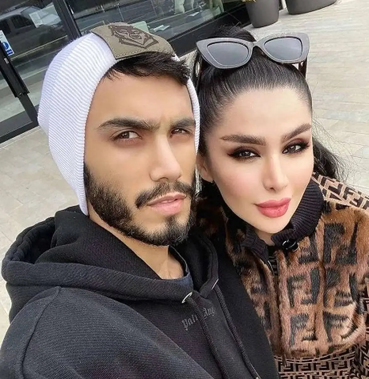 عکس مهراد جم و همسرش