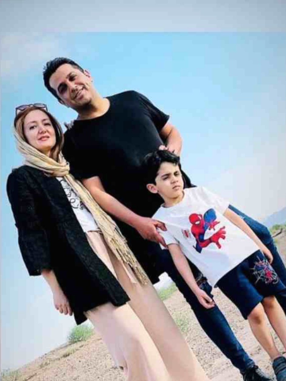 عکس حمید عسکری و همسرش
